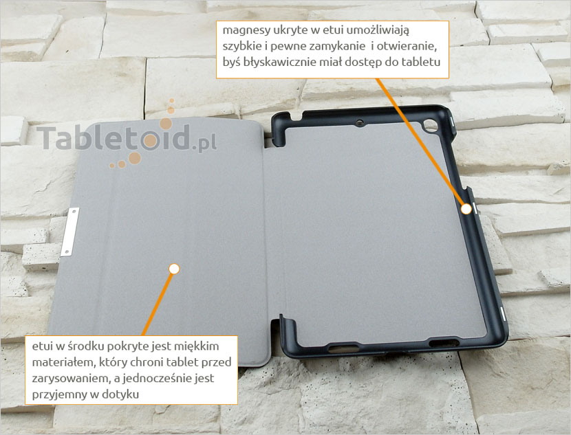 dedykowany pokrowiec na tablet